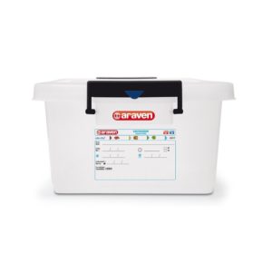 ARA1173 CUBETA 40L C/TAPA 53 X 40 X 22