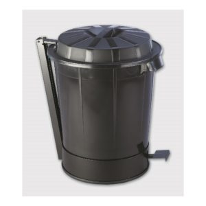 CUBO GOLIAT 50L. NEGRO CON PEDAL