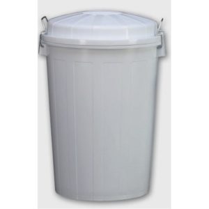 CUBO BASURA 95L BLANCO DENOX