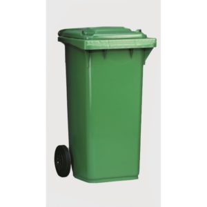 CONTENEDOR 120L C/RUEDAS VERDE