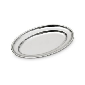FUENTE OVAL INOX 50X30 CM SUPREM