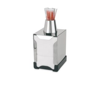 SERVILLETERO MINISERVICE INOX CON PALILLERO