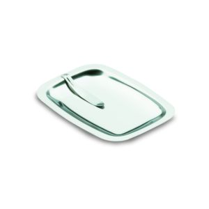 BANDEJA CAMBIO PEQ.68007 C/PINZA INOX 17X11CM