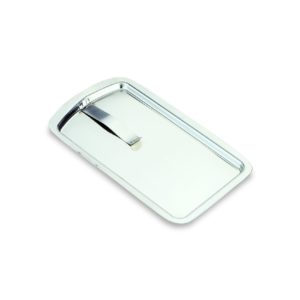 BANDEJA CAMBIO GDE.68017 C/PINZA INOX 21X12CM
