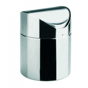 PAPELERA SOBREMESA 11.5X17 INOX