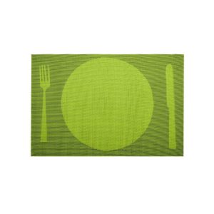 MANTEL 45X30 PVC INDIV. VERDE 66755