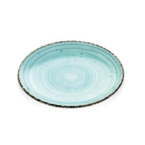 EO AZUL TURQ . LLANO PLATO 27CM