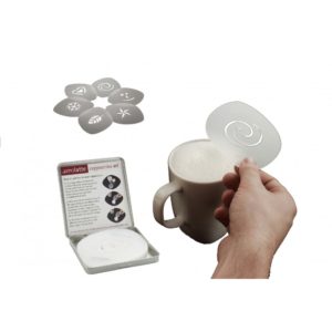 CAJA 6 PLANTILLAS DECORA CAPUCCINO IFA