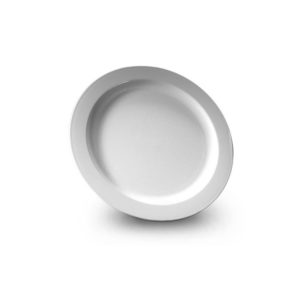 POLICARB PLATO LLANO 27CM BCO FAM