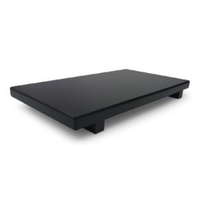 TABLA PRESENT POLIET C/BASE 30X17X1,5 NEGRA