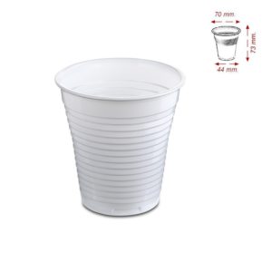 DES VASO PLASTICO 150CC BCO MAQUINA