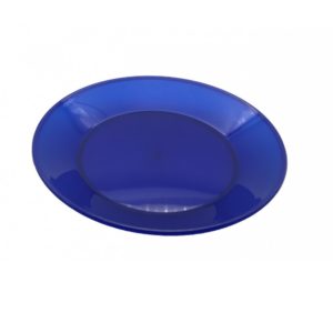 POLICARB PLATO LLANO 22CM AZUL CBC