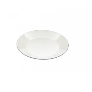 POLICARB PLATO LLANO 22CM BLANCO CBC