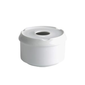 CENICERO AGUA RDO 11CM PORCELANA