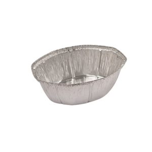 DES ENVASE ALUMINIO OVAL 25X19X8.5 POLLO