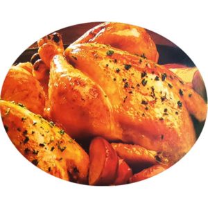 DES TAPA CARTON OVAL ENVASE 25X19