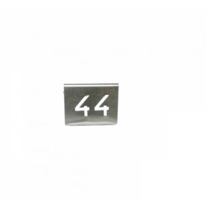 NUMERO MESA INOX Nº 44