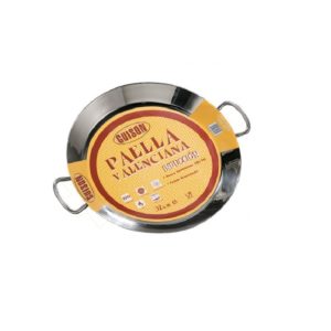 PAELLERA 40cm.9R. INOX INDUCCION