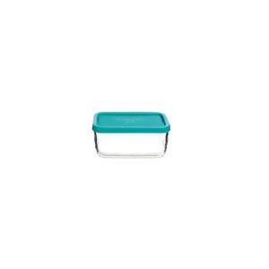 FRIGOVERRE HERMETICO VIDRIO 10X7X5 15CL AZUL