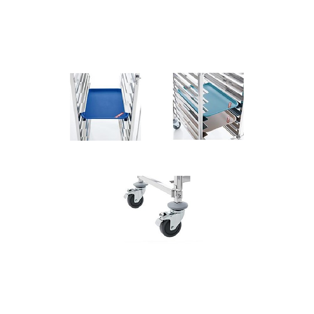 ARA61216 CARRO PORTA BAND INOX 550X430X1745 ARA61216 CARRO PORTA BAND INOX 550X430X1745
