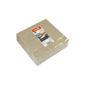 SERVILLETA 40X40 ELEGANCE TISSUE ANTRACITA